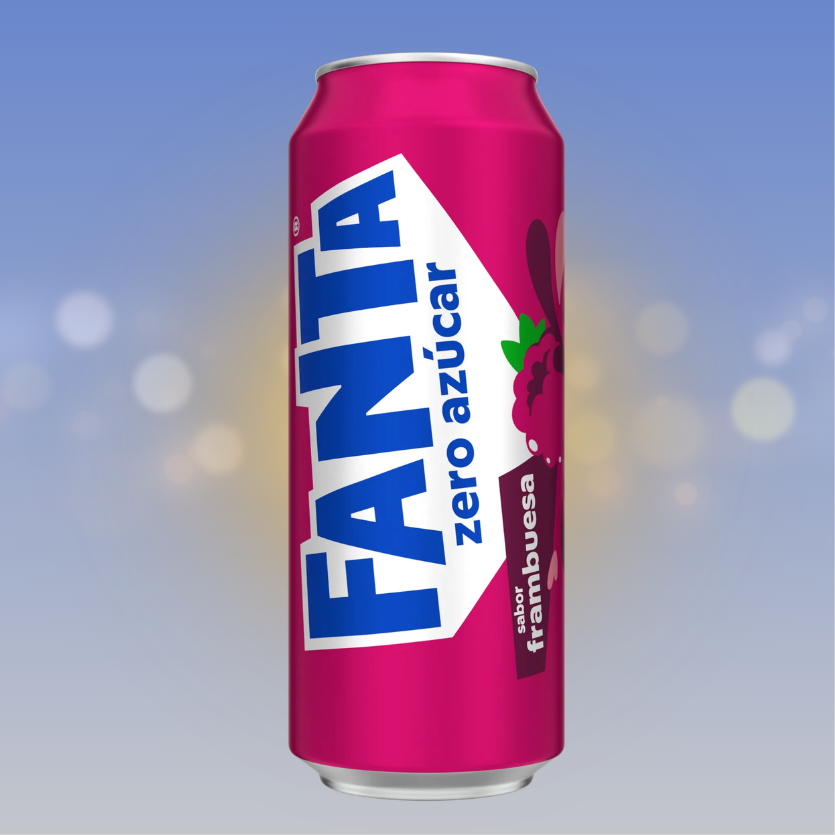 FANTA ZERO AZÚCAR FRAMBUESA